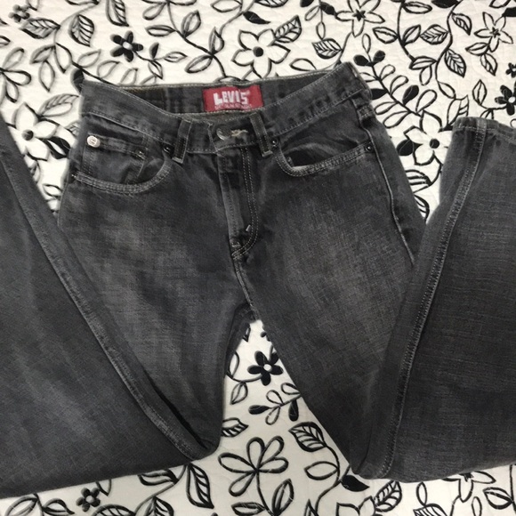 Levi's Other - ❤️(801)Kids faded gray jeans by Levi Strauss great condition size 14 regular
